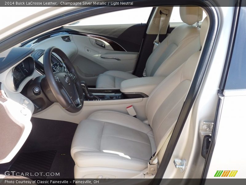 Champagne Silver Metallic / Light Neutral 2014 Buick LaCrosse Leather