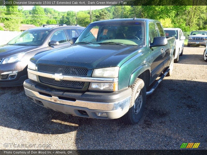 Front 3/4 View of 2003 Silverado 1500 LT Extended Cab 4x4