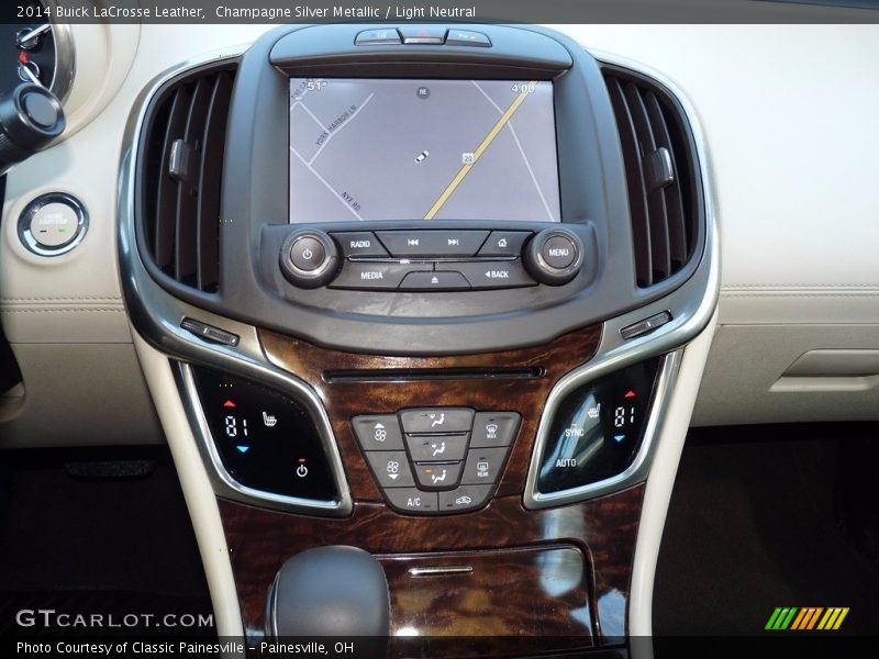 Champagne Silver Metallic / Light Neutral 2014 Buick LaCrosse Leather