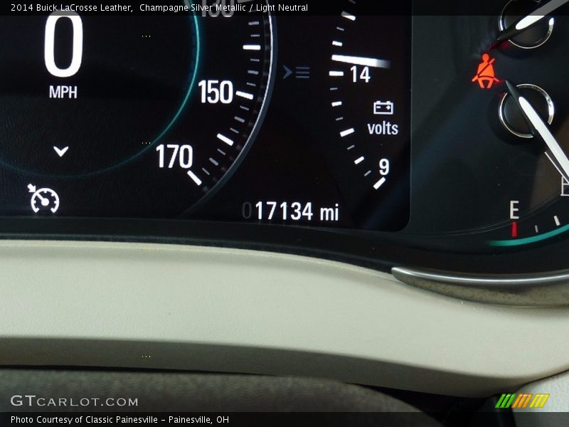 Champagne Silver Metallic / Light Neutral 2014 Buick LaCrosse Leather