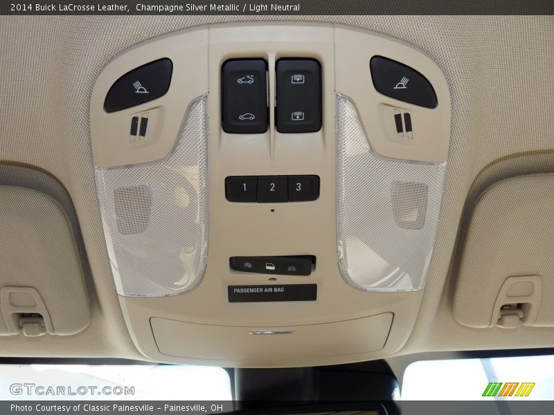 Champagne Silver Metallic / Light Neutral 2014 Buick LaCrosse Leather