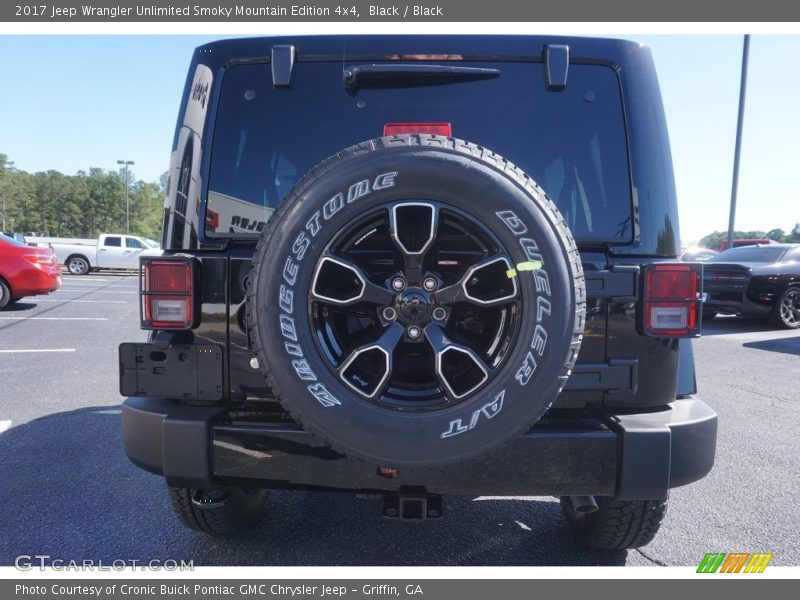 Black / Black 2017 Jeep Wrangler Unlimited Smoky Mountain Edition 4x4
