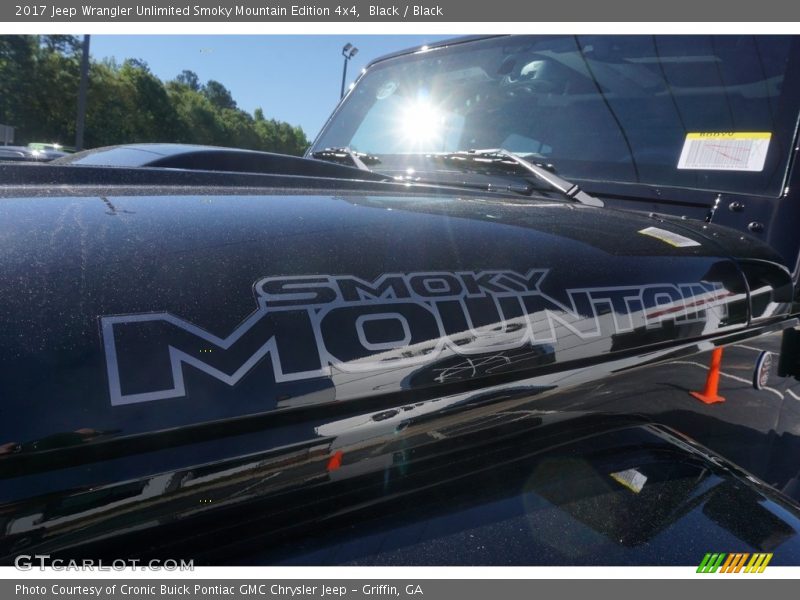 Black / Black 2017 Jeep Wrangler Unlimited Smoky Mountain Edition 4x4
