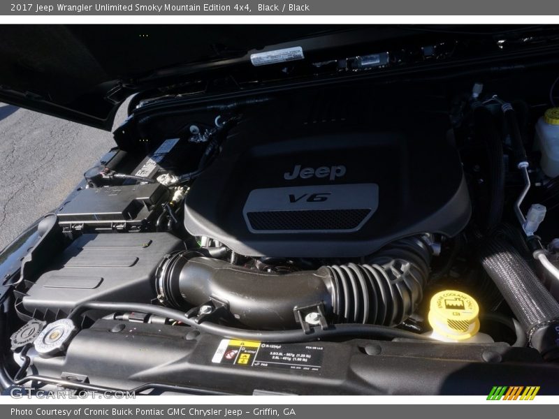 Black / Black 2017 Jeep Wrangler Unlimited Smoky Mountain Edition 4x4
