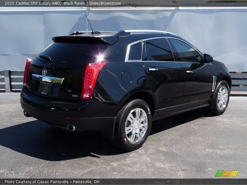Black Raven / Shale/Brownstone 2015 Cadillac SRX Luxury AWD