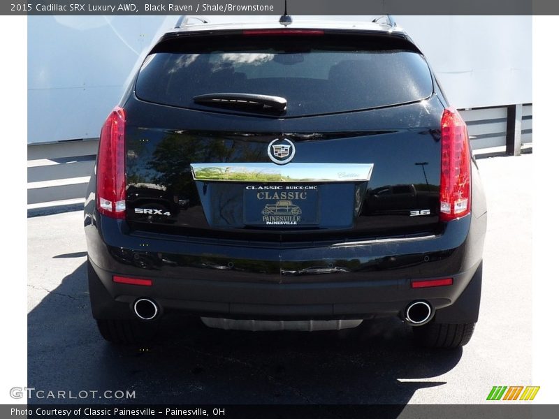Black Raven / Shale/Brownstone 2015 Cadillac SRX Luxury AWD