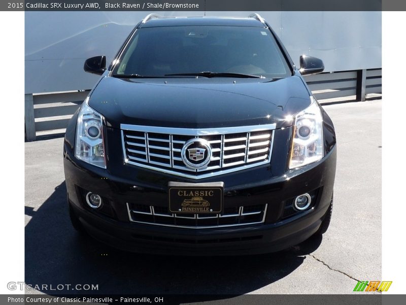 Black Raven / Shale/Brownstone 2015 Cadillac SRX Luxury AWD