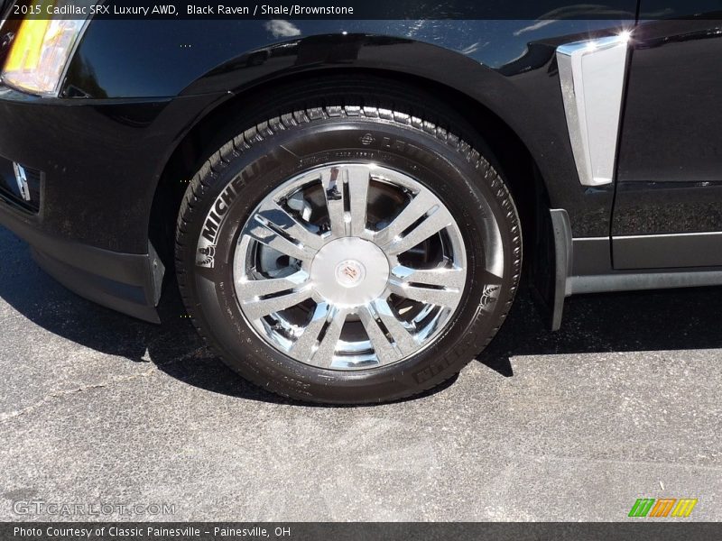 Black Raven / Shale/Brownstone 2015 Cadillac SRX Luxury AWD