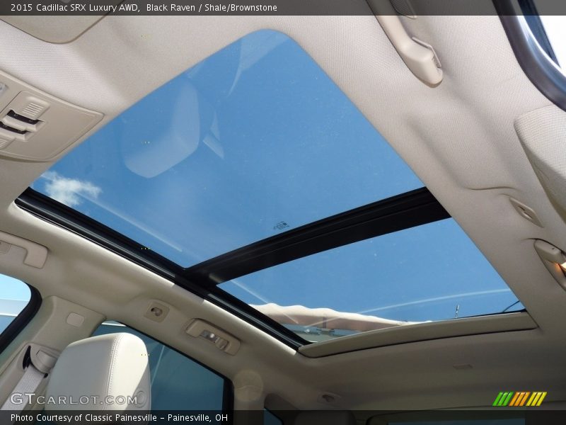 Black Raven / Shale/Brownstone 2015 Cadillac SRX Luxury AWD