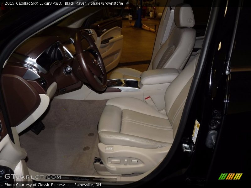 Black Raven / Shale/Brownstone 2015 Cadillac SRX Luxury AWD