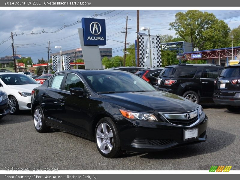 Crystal Black Pearl / Ebony 2014 Acura ILX 2.0L