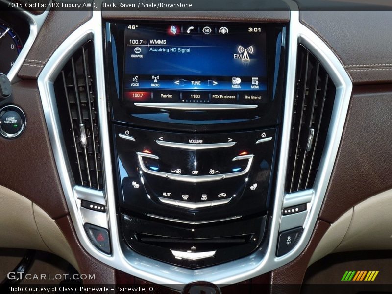 Black Raven / Shale/Brownstone 2015 Cadillac SRX Luxury AWD