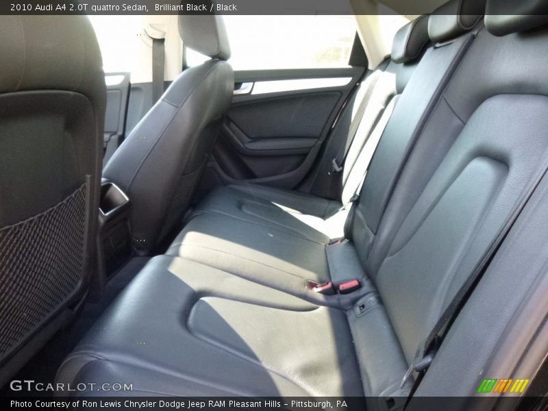 Brilliant Black / Black 2010 Audi A4 2.0T quattro Sedan