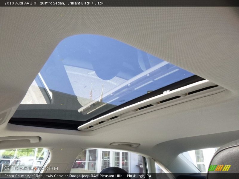 Brilliant Black / Black 2010 Audi A4 2.0T quattro Sedan