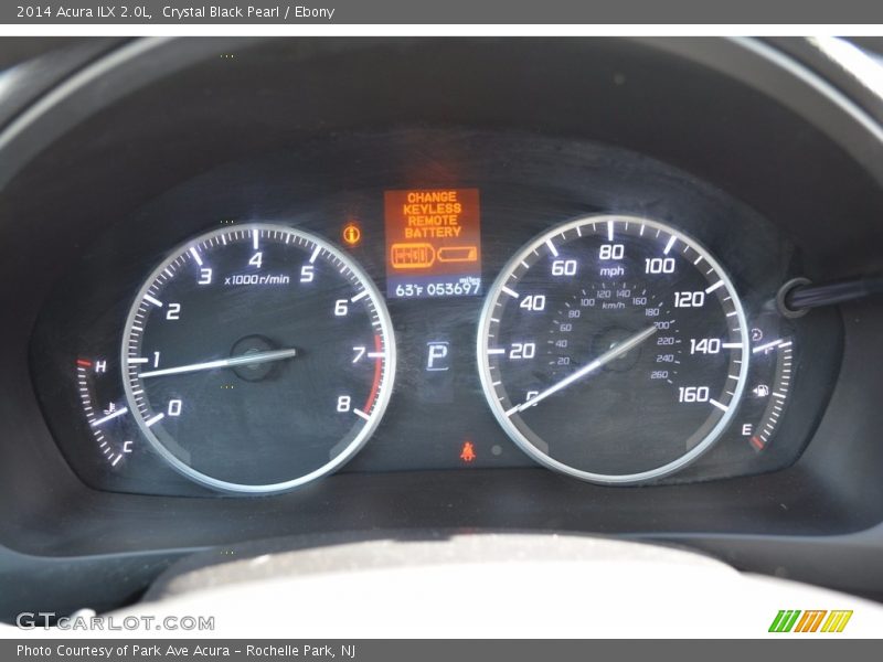 Crystal Black Pearl / Ebony 2014 Acura ILX 2.0L