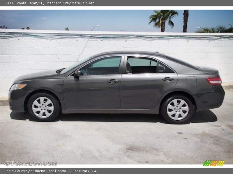 Magnetic Gray Metallic / Ash 2011 Toyota Camry LE