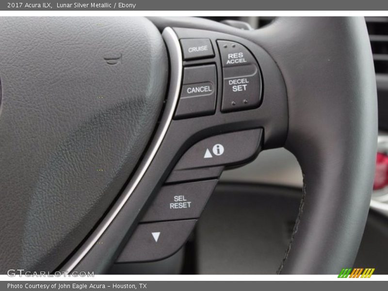 Lunar Silver Metallic / Ebony 2017 Acura ILX