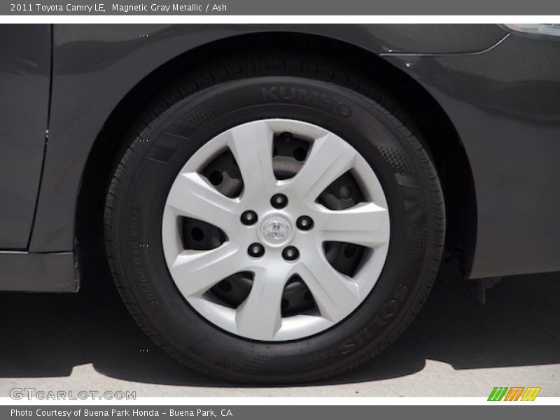Magnetic Gray Metallic / Ash 2011 Toyota Camry LE
