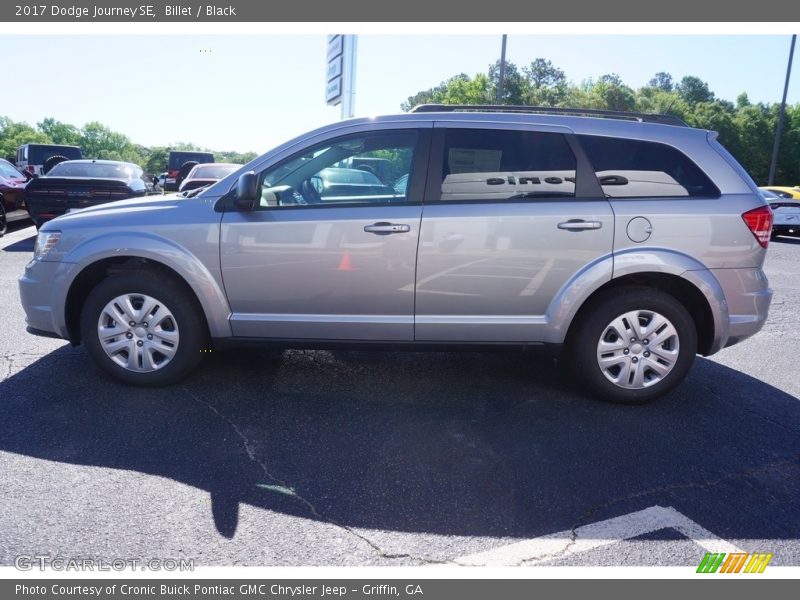 Billet / Black 2017 Dodge Journey SE