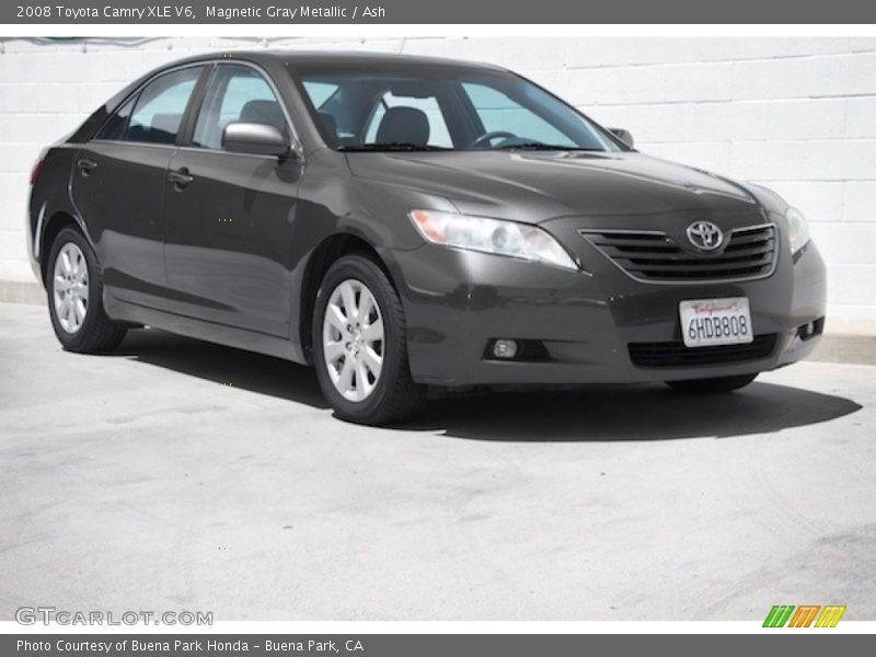 Magnetic Gray Metallic / Ash 2008 Toyota Camry XLE V6