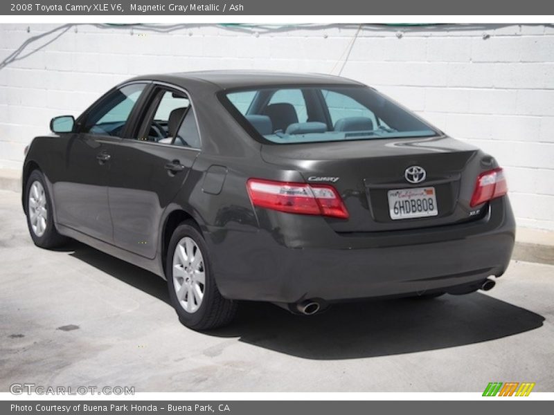 Magnetic Gray Metallic / Ash 2008 Toyota Camry XLE V6
