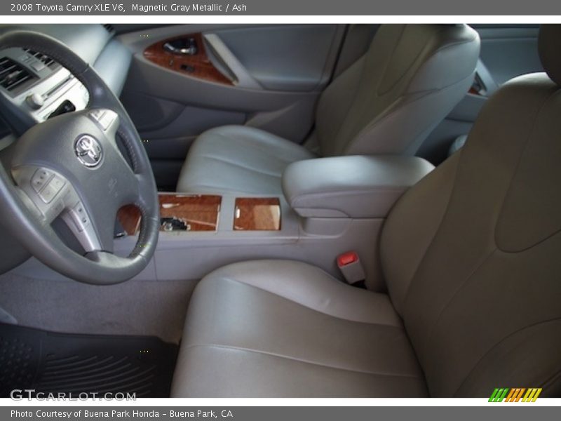 Magnetic Gray Metallic / Ash 2008 Toyota Camry XLE V6