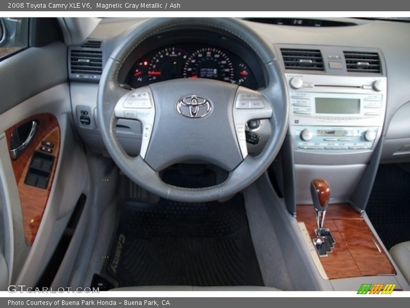 Magnetic Gray Metallic / Ash 2008 Toyota Camry XLE V6