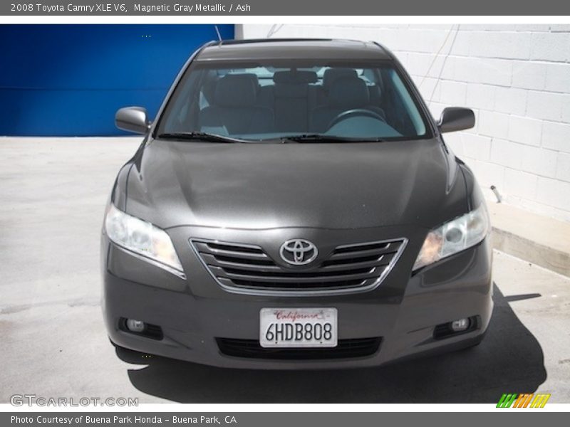 Magnetic Gray Metallic / Ash 2008 Toyota Camry XLE V6