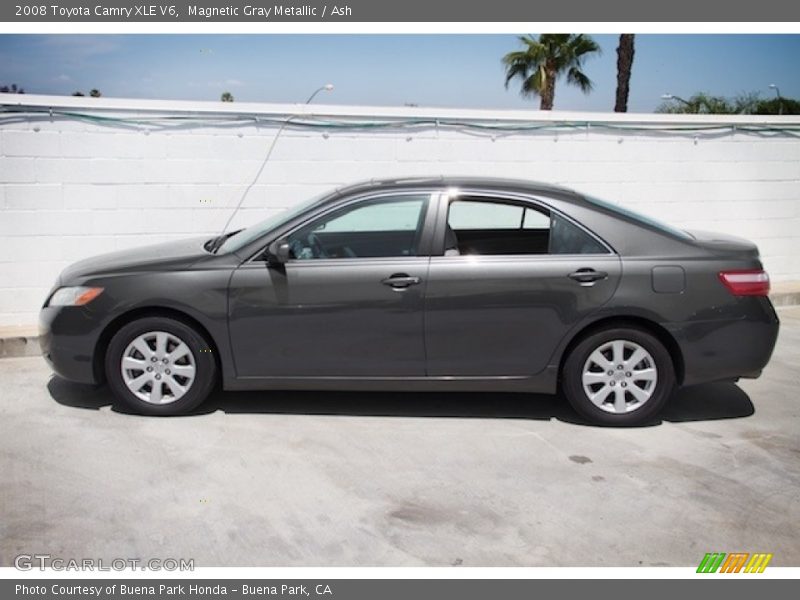 Magnetic Gray Metallic / Ash 2008 Toyota Camry XLE V6