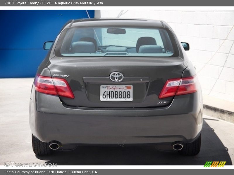 Magnetic Gray Metallic / Ash 2008 Toyota Camry XLE V6