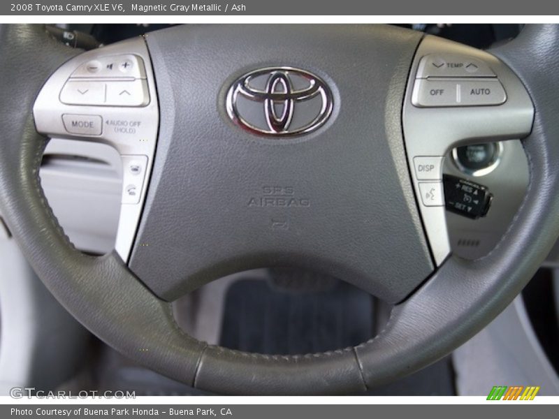 Magnetic Gray Metallic / Ash 2008 Toyota Camry XLE V6