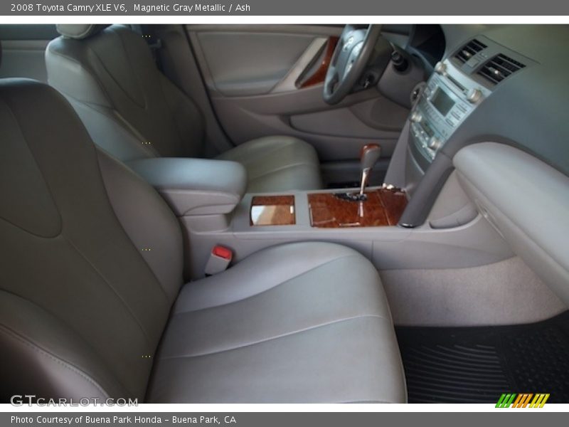 Magnetic Gray Metallic / Ash 2008 Toyota Camry XLE V6