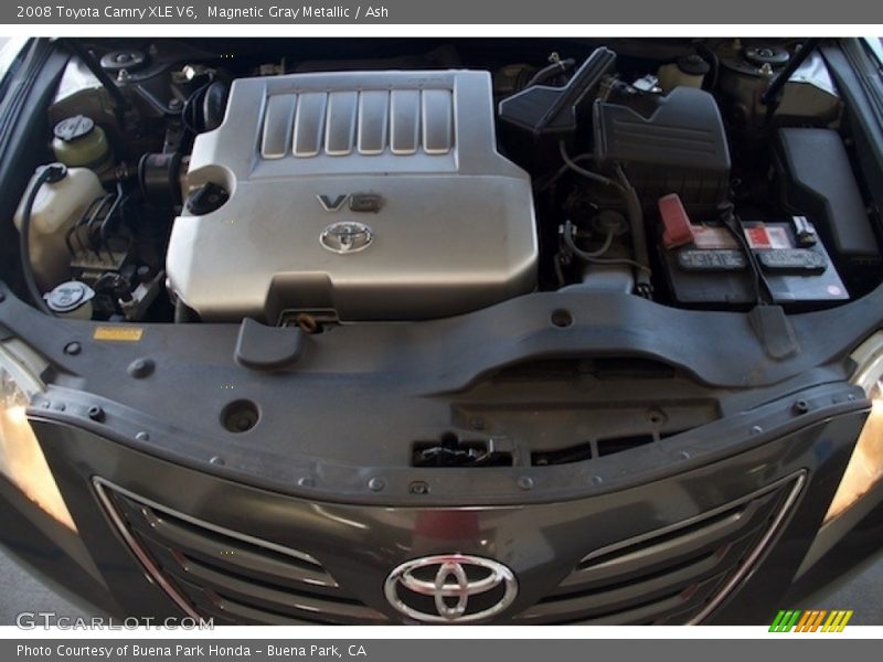 Magnetic Gray Metallic / Ash 2008 Toyota Camry XLE V6
