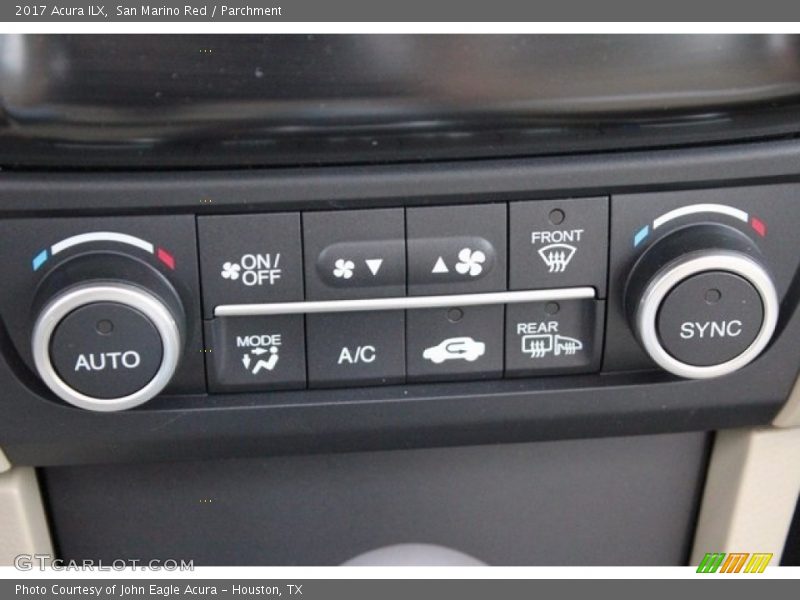 San Marino Red / Parchment 2017 Acura ILX