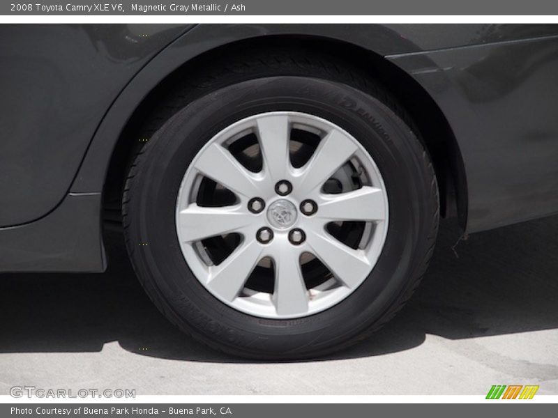Magnetic Gray Metallic / Ash 2008 Toyota Camry XLE V6