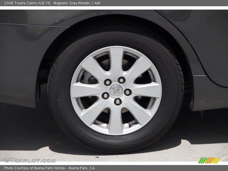Magnetic Gray Metallic / Ash 2008 Toyota Camry XLE V6