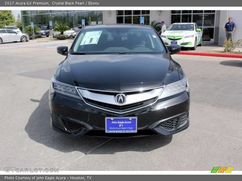 Crystal Black Pearl / Ebony 2017 Acura ILX Premium