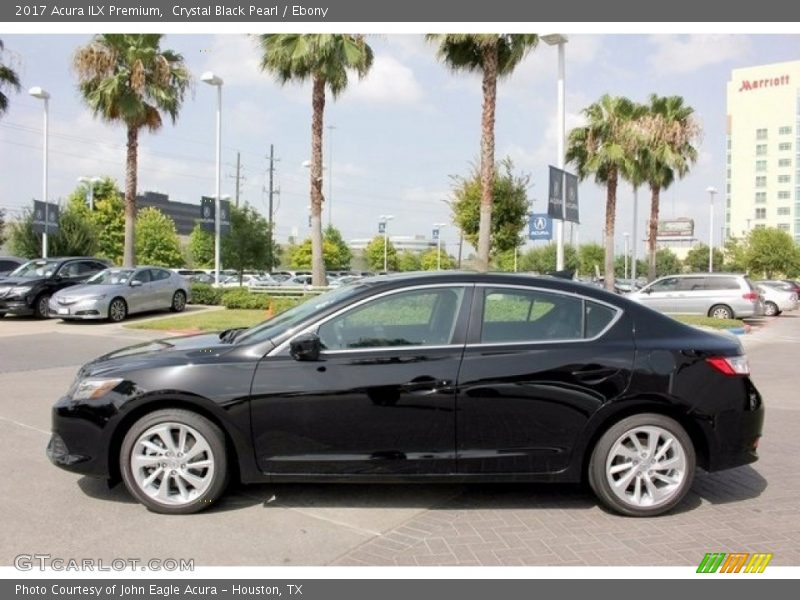 Crystal Black Pearl / Ebony 2017 Acura ILX Premium