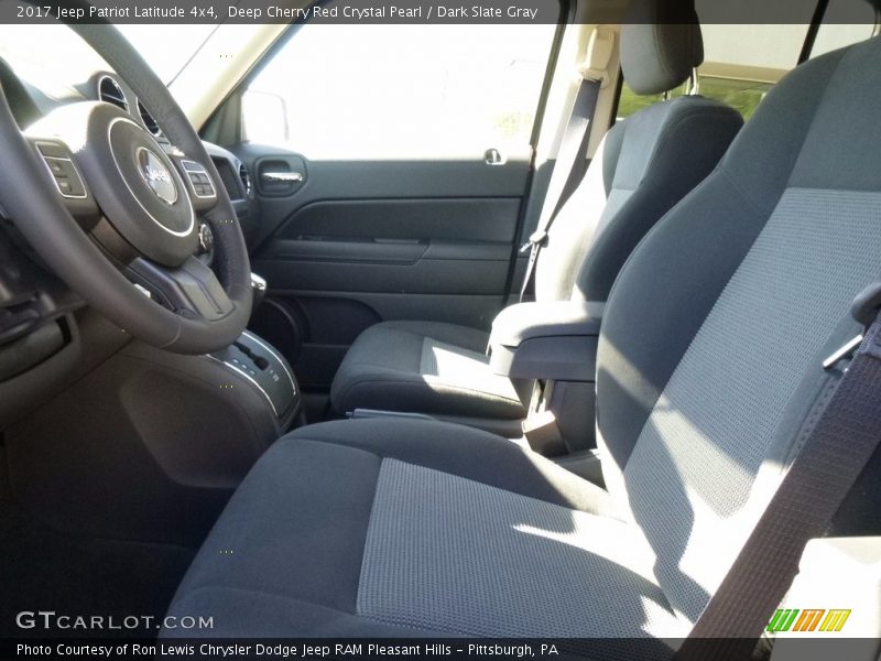 Deep Cherry Red Crystal Pearl / Dark Slate Gray 2017 Jeep Patriot Latitude 4x4