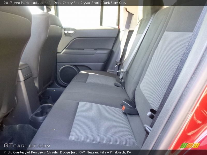 Deep Cherry Red Crystal Pearl / Dark Slate Gray 2017 Jeep Patriot Latitude 4x4