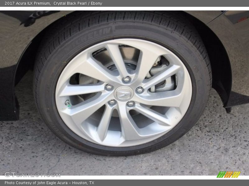 Crystal Black Pearl / Ebony 2017 Acura ILX Premium