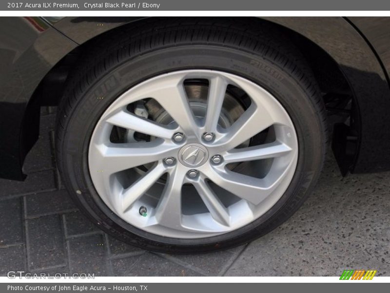 Crystal Black Pearl / Ebony 2017 Acura ILX Premium