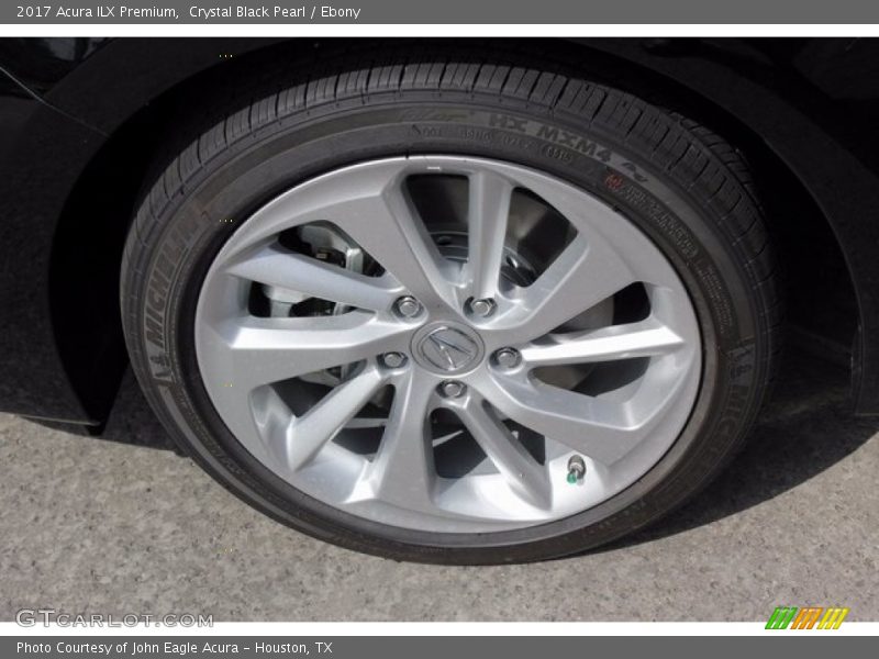Crystal Black Pearl / Ebony 2017 Acura ILX Premium