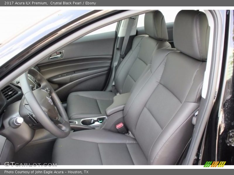 Crystal Black Pearl / Ebony 2017 Acura ILX Premium