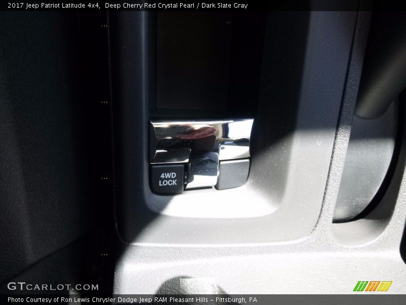 Deep Cherry Red Crystal Pearl / Dark Slate Gray 2017 Jeep Patriot Latitude 4x4