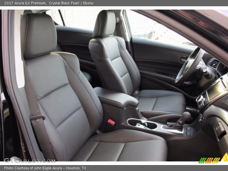 Crystal Black Pearl / Ebony 2017 Acura ILX Premium