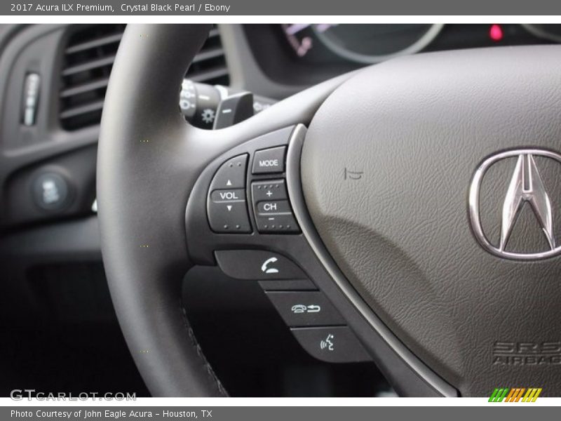 Crystal Black Pearl / Ebony 2017 Acura ILX Premium