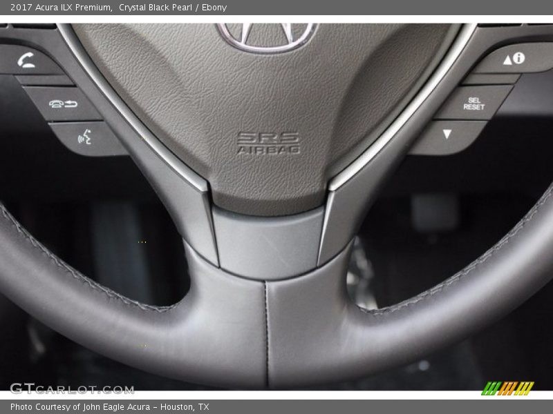 Crystal Black Pearl / Ebony 2017 Acura ILX Premium