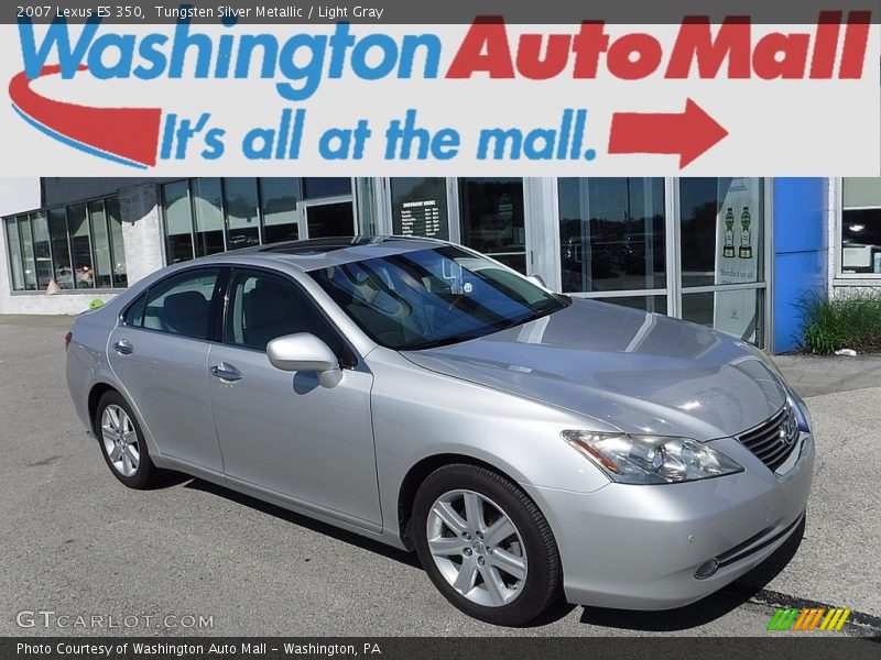Tungsten Silver Metallic / Light Gray 2007 Lexus ES 350