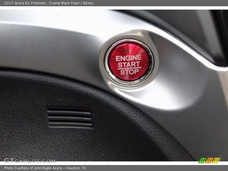Crystal Black Pearl / Ebony 2017 Acura ILX Premium
